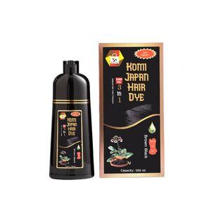 Hetana's Shop - Real Komi Japan Hair Color - Natural Hair Dye Shampoo 500 ml